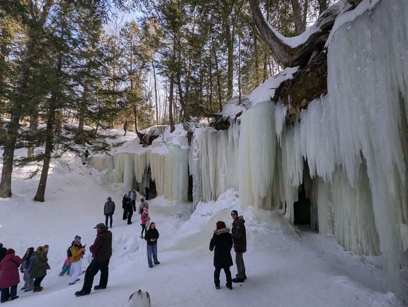 Eben Ice Caves - Eben Junction