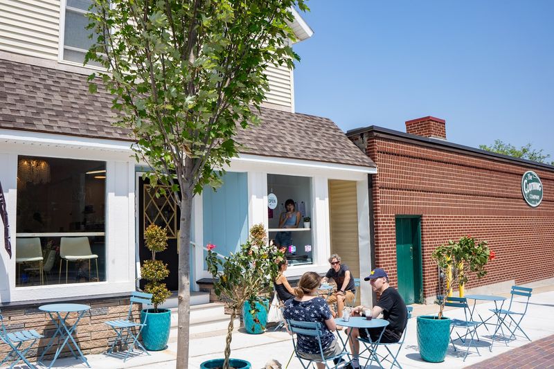 Lake Town Lightness at Cafe Meria