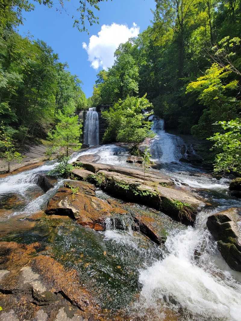 Twin Falls at Eastatoe, Pickens, Pickens County