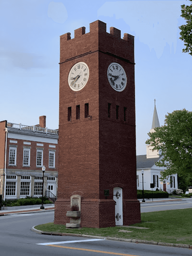 The Clock Tower That Anchors Everything