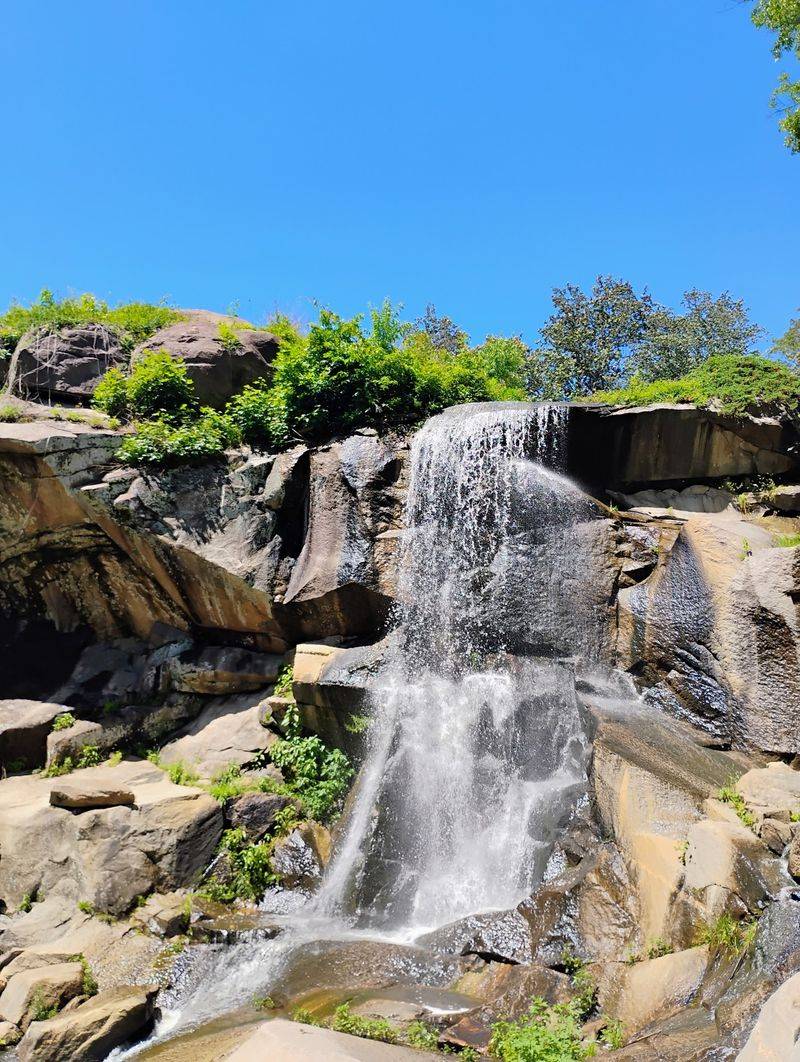 The 45 Foot Waterfall Brings Drama To The Gardens