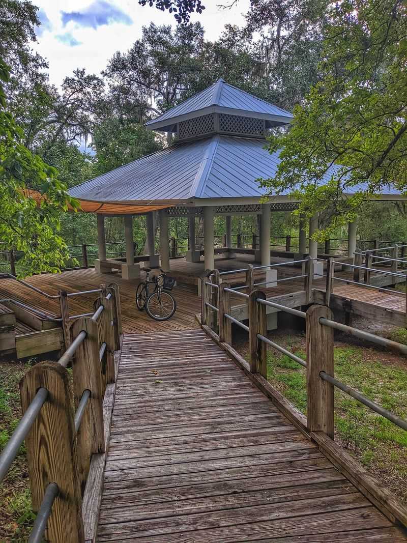 Stephen Foster Folk Culture Center State Park cabins - White Springs, Hamilton County,
