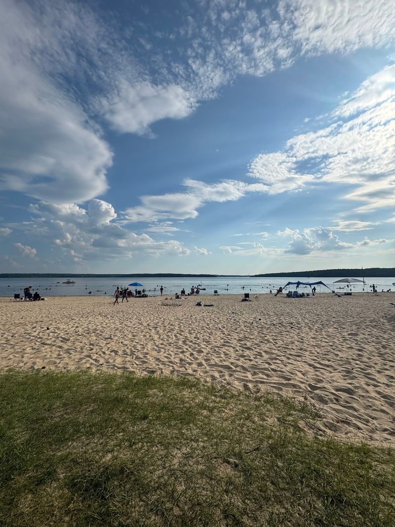 Falls Lake – Sandling Beach