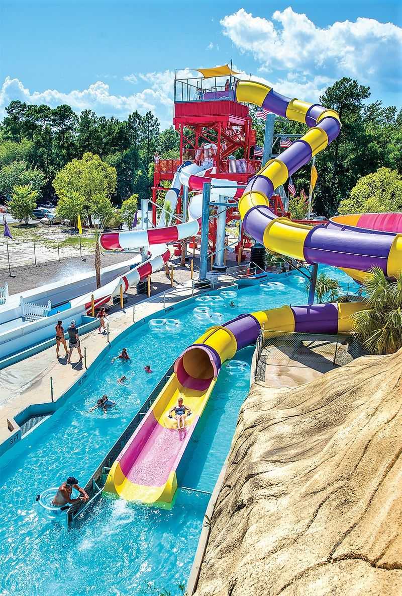 Race Down the Water Slides for a Serious Summer Thrill