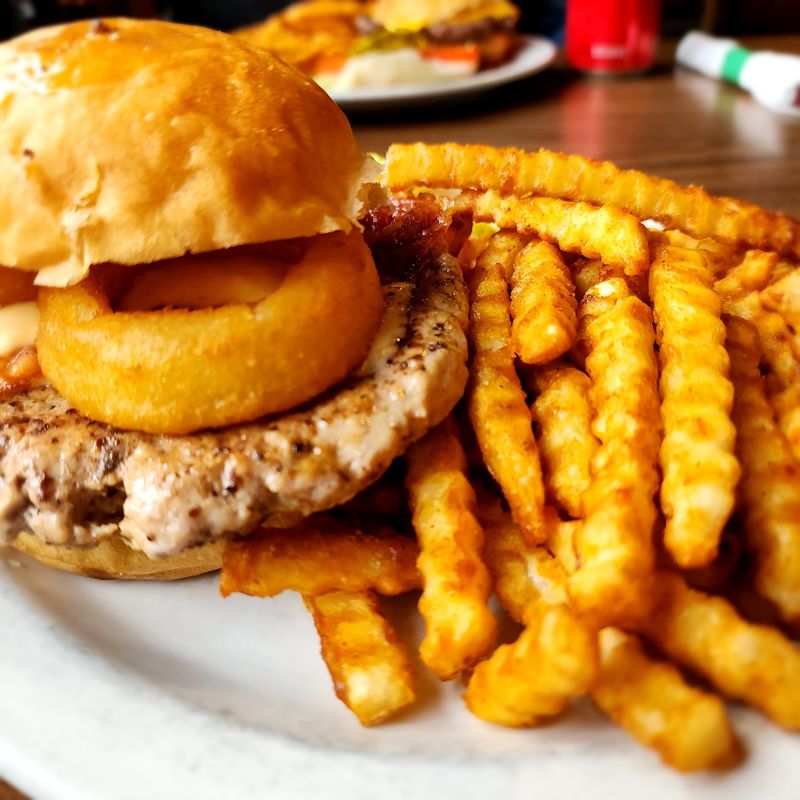 Don't Skip the Fries With a Burger This Big