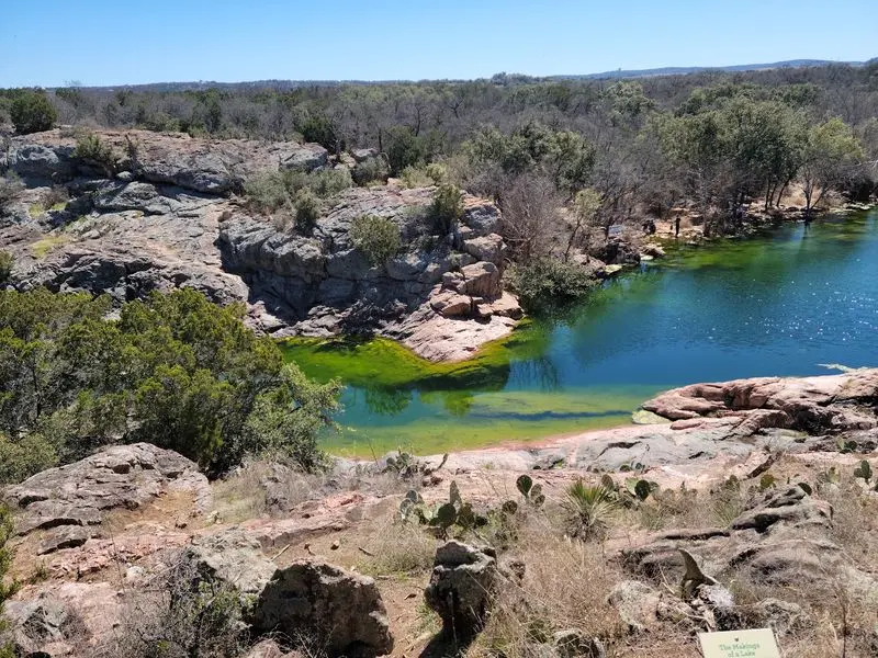 Devil's Waterhole - Inks Lake State Park - Burnet