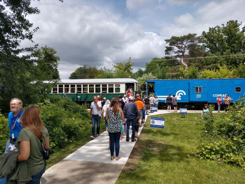 Michigan Transit Museum Summer Train Ride - Clinton Township