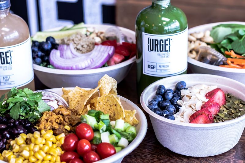 Clean and Colorful at URGE Kitchen