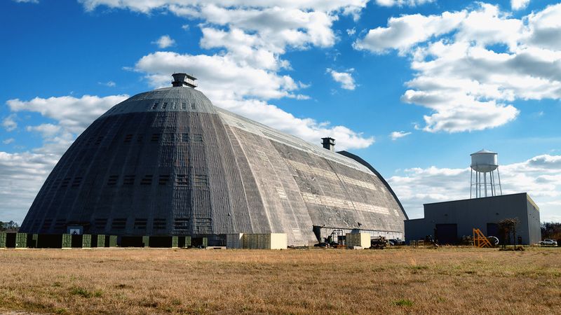 See Where the Famous Navy K-Class Blimps Were Housed
