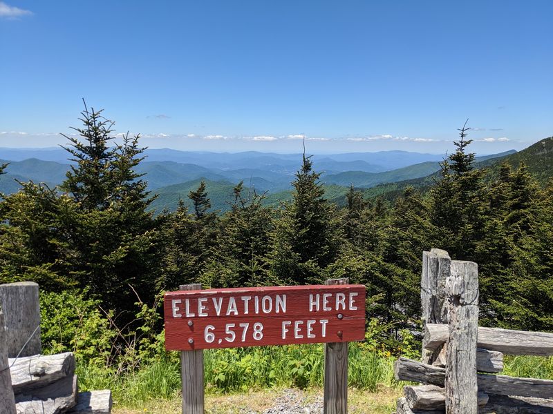Mount Mitchell Summit Trail, Burnsville, Yancey County