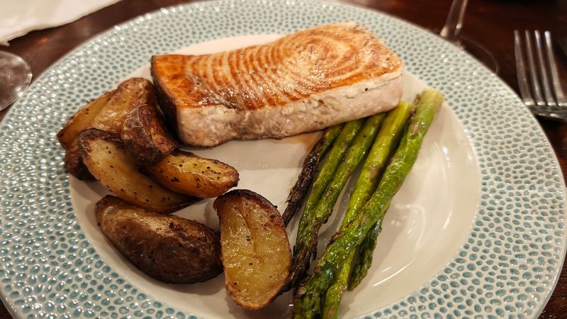 Swordfish, Haddock, and Seafood Plates With Range