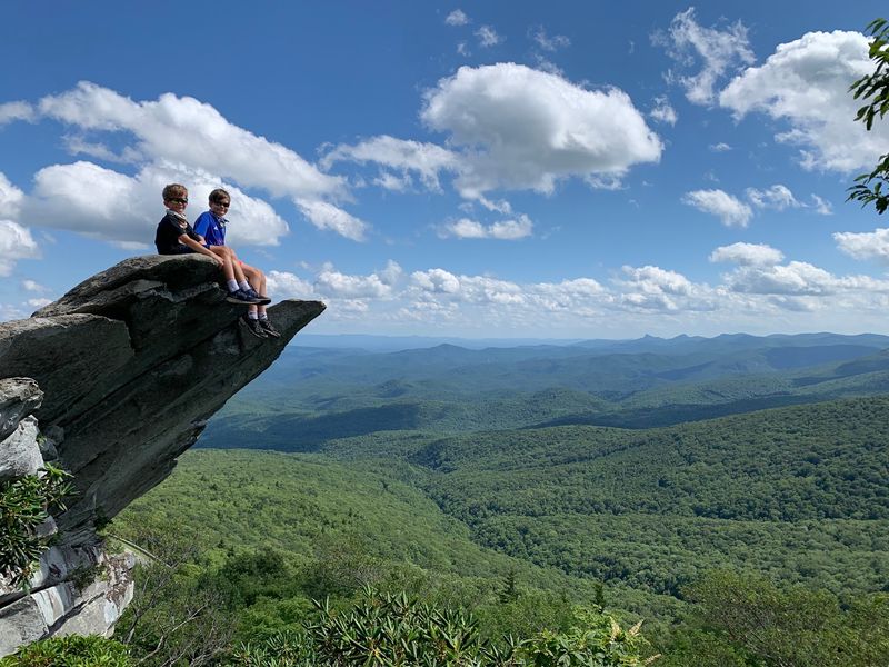 Explore the Rocky Overlooks Carefully