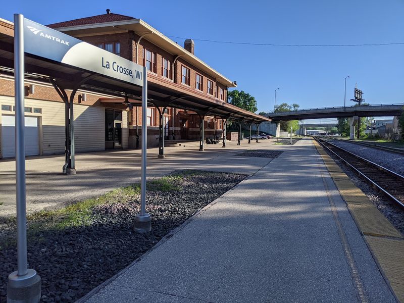 La Crosse Amtrak Station, La Crosse, La Crosse County