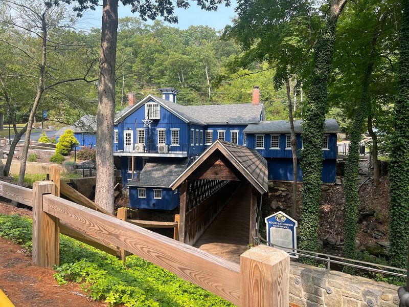 The Brushmill by the Waterfall (Chester)