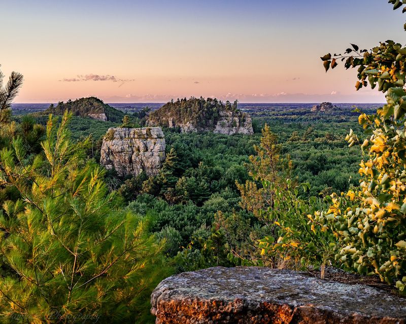 Mill Bluff State Park - Camp Douglas