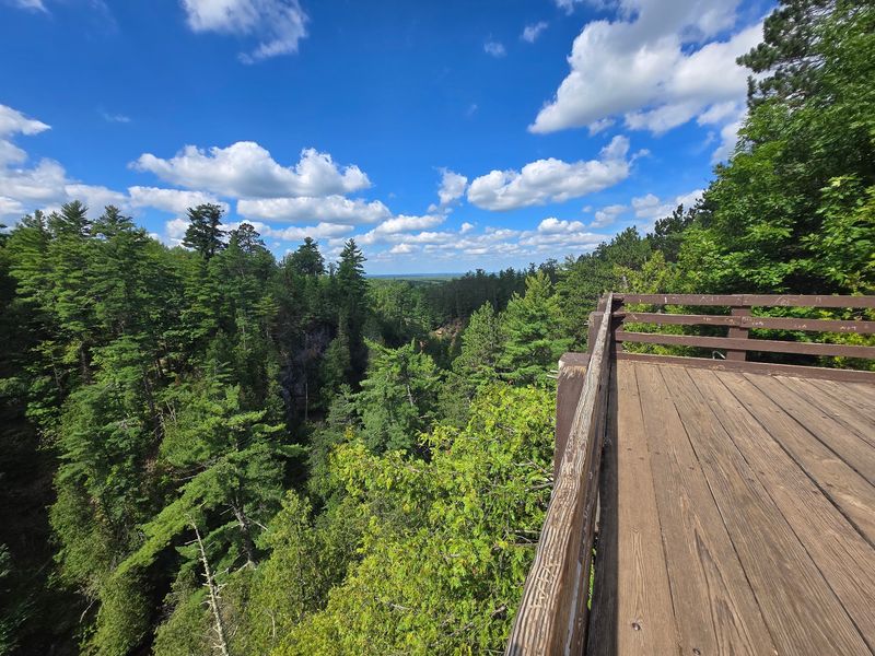 Waterfall Roar at Pattison State Park, Superior, Douglas County