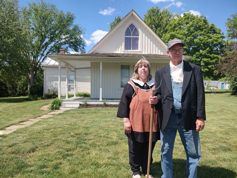 American Gothic House, Eldon, Wapello County