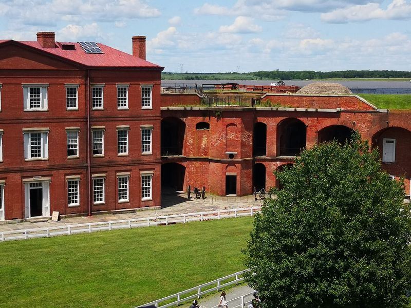 Fort Delaware, Delaware City, New Castle County