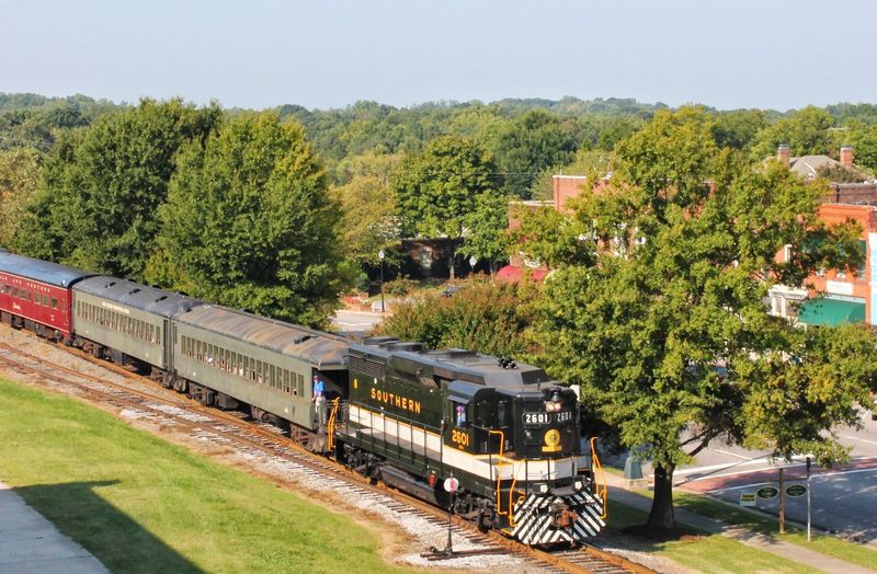 N.C. Transportation Museum - Regular Historic Train Ride