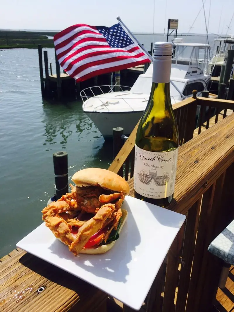 Island House Restaurant, Wachapreague, Accomack County,