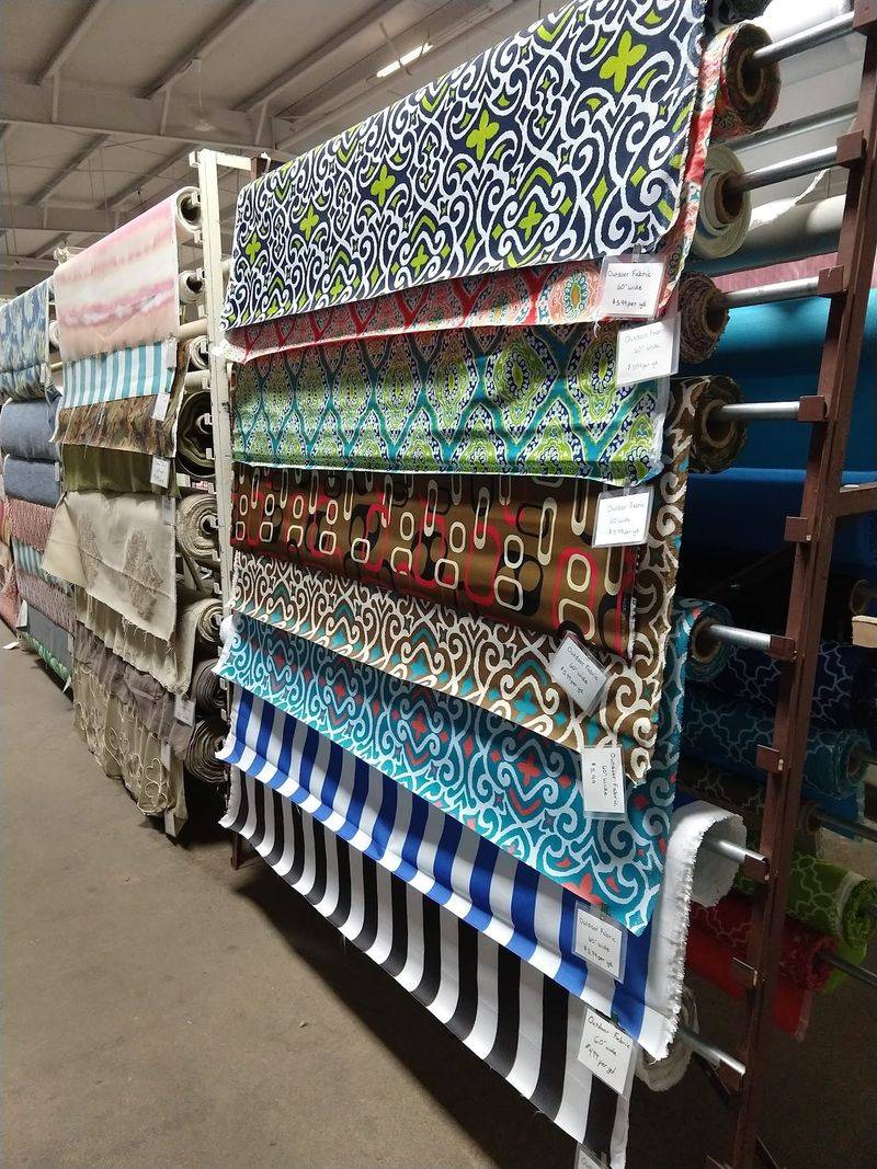 Fabric Panels Displayed Like Ready-Made Inspiration