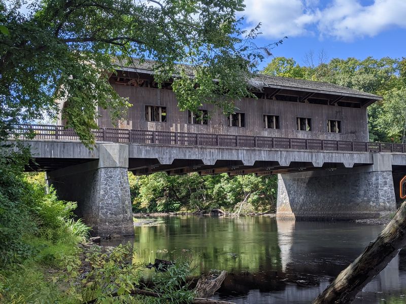 Historic Pepperell Covered Bridge