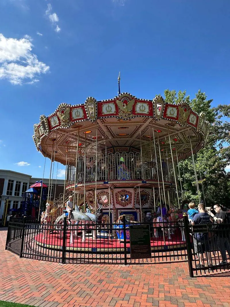 Double-Decker Carousel - Save Time for the Museum's Whimsical Ride
