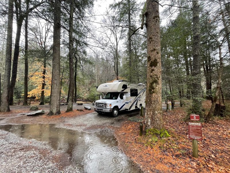 Campsites Close Enough To Hear The River