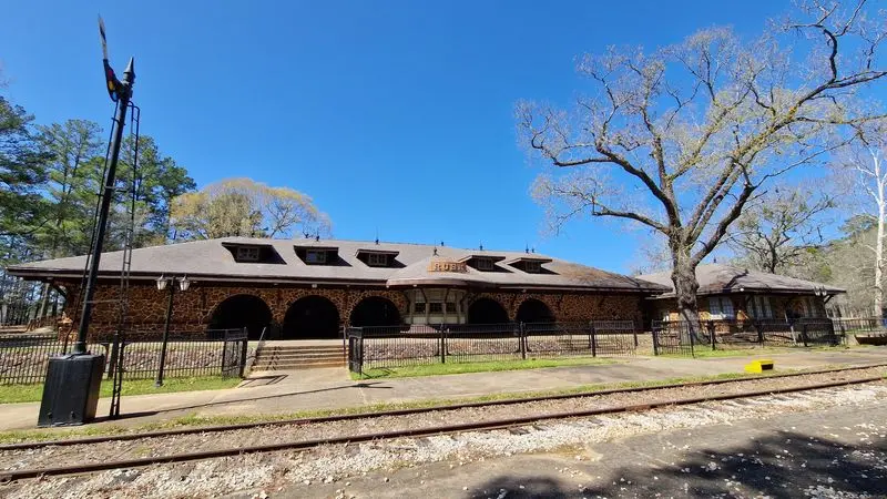 Rusk - Texas State Railroad Depot