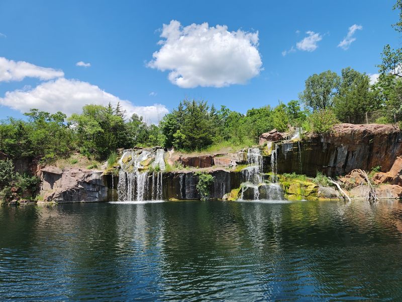 Trout Creek Waterfall, Montello, Marquette County