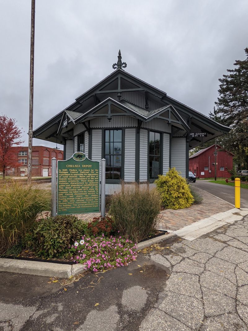 Michigan Central Railroad Chelsea Depot - Chelsea