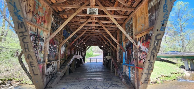 Graffiti, Weathered Wood, and a Lesson in Respect