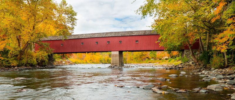 Upper Covered Bridge, New Hartford, Litchfield County