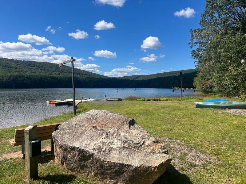 Locust Lake State Park Beach