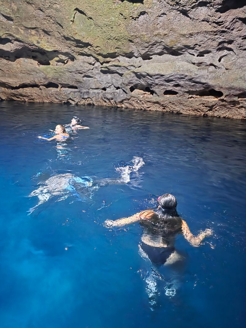 A Cave That Plunges More Than 50 Feet Deep