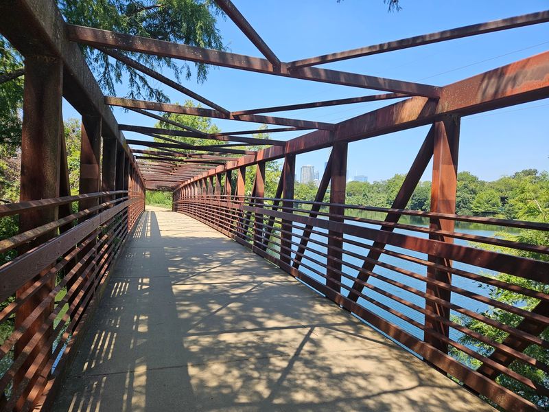 Waterfront Miles on Lady Bird Lake Hike and Bike Trail, Austin, Travis County