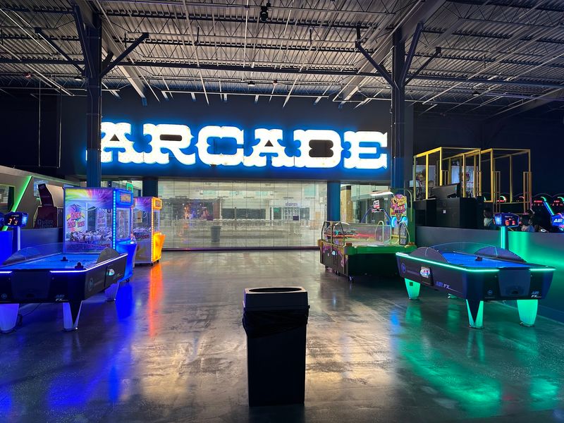 Spend Hours Playing At The Massive Arcade