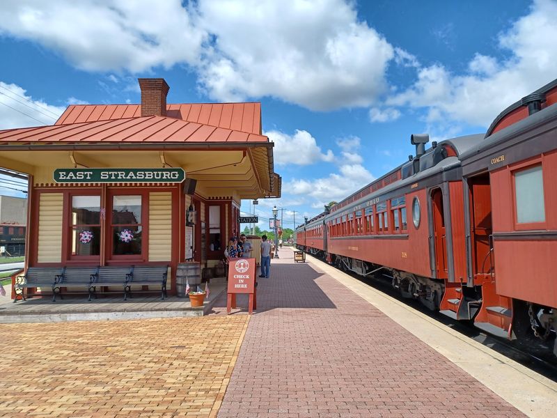 Travel on a railroad with more than 190 years of history
