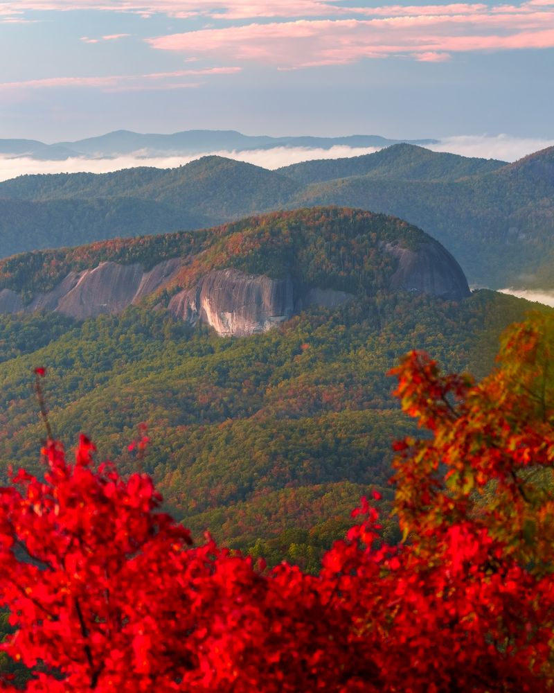 Looking Glass Rock Overlook, Brevard, Transylvania County