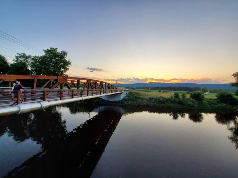 Scenic Overlook by the Bridge - New Paltz