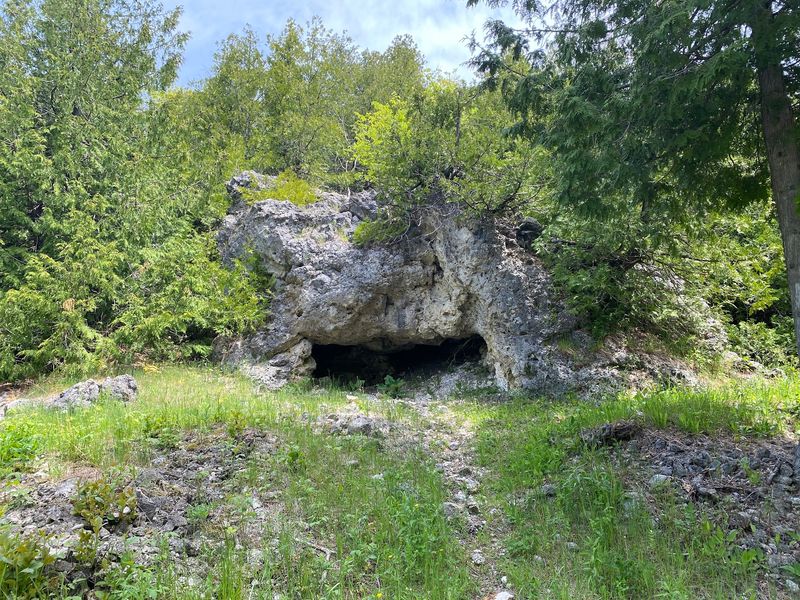 Skull Cave - Mackinac Island