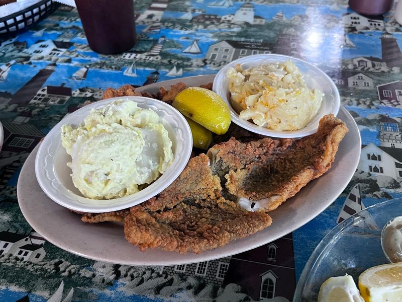 Fried Flounder Worth Slowing Down For
