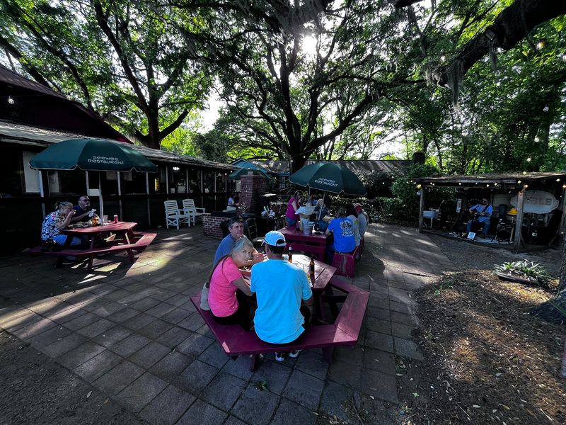 Outdoor Seats, Music, and a Little Breeze