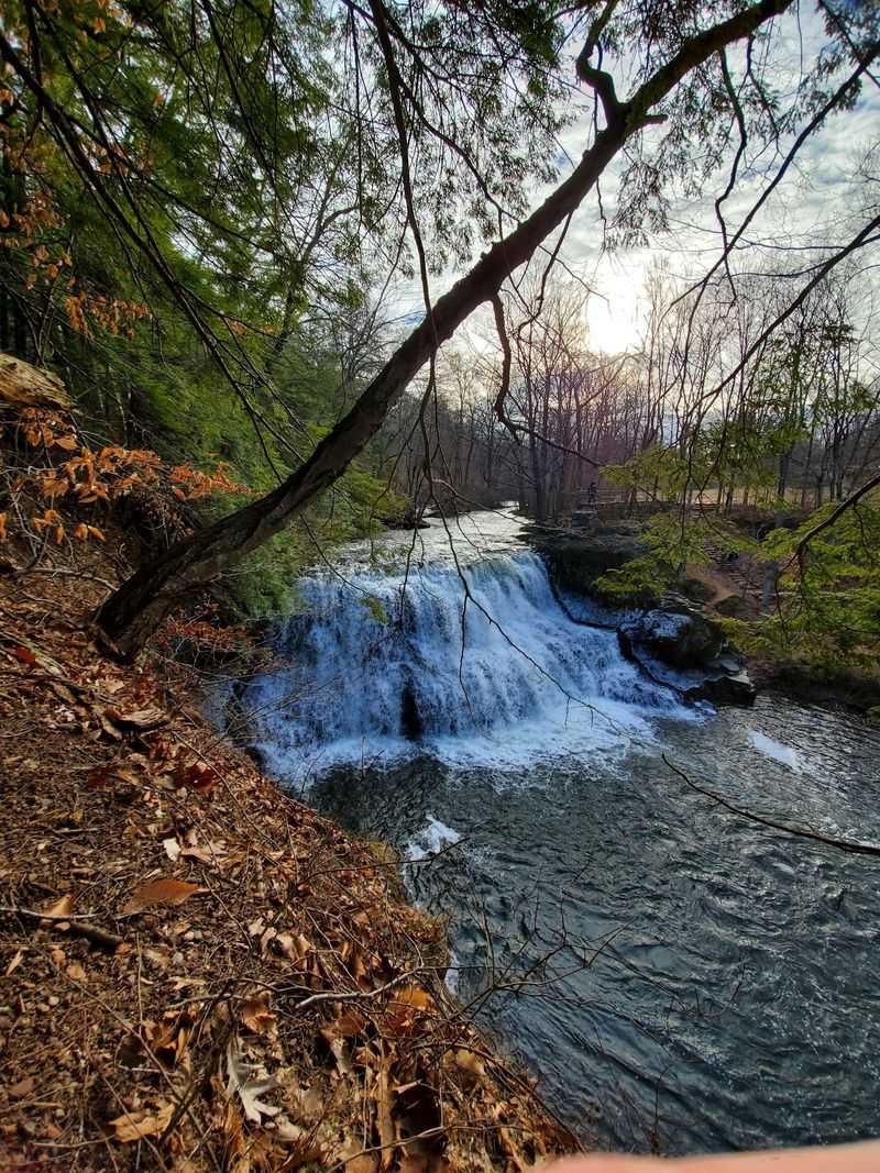 Wadsworth Falls State Park, Middlefield, Middlesex County,