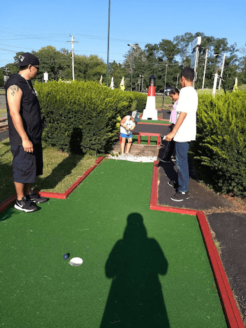 Mini Golf Adds Play Before the Picture