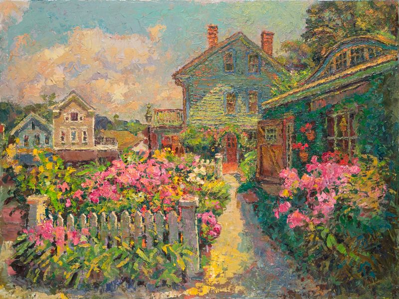 True Plein Air Technique Where Weather Becomes Part of the Process