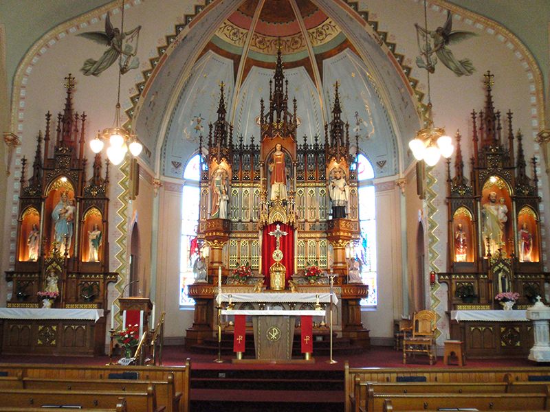 St. Lawrence Catholic Church (Stangelville, Wisconsin)