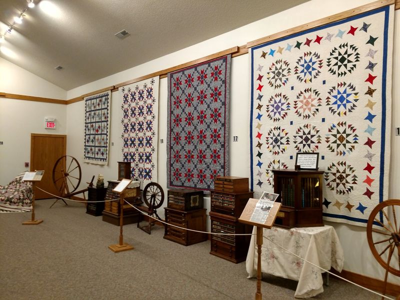 Follow the Stitchwork at the Kalona Quilt and Textile Museum