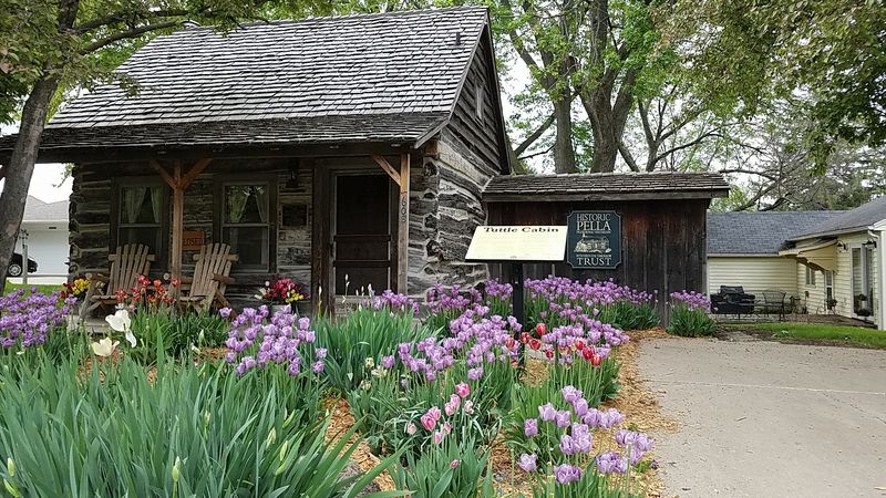 Explore Sunken Gardens and the Tuttle Cabin