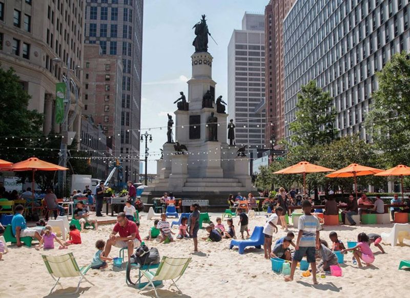 Downtown Buzz at Campus Martius Park